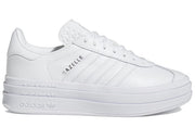 Adidas Gazelle Bold Triple White (Women's) Sneakers in Cloud White