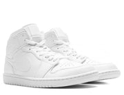 Nike Air Jordan 1 Mid "Triple White"