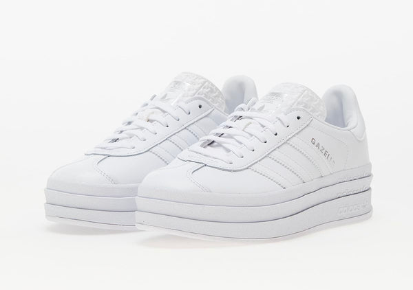 Adidas Gazelle Bold Triple White (Women&