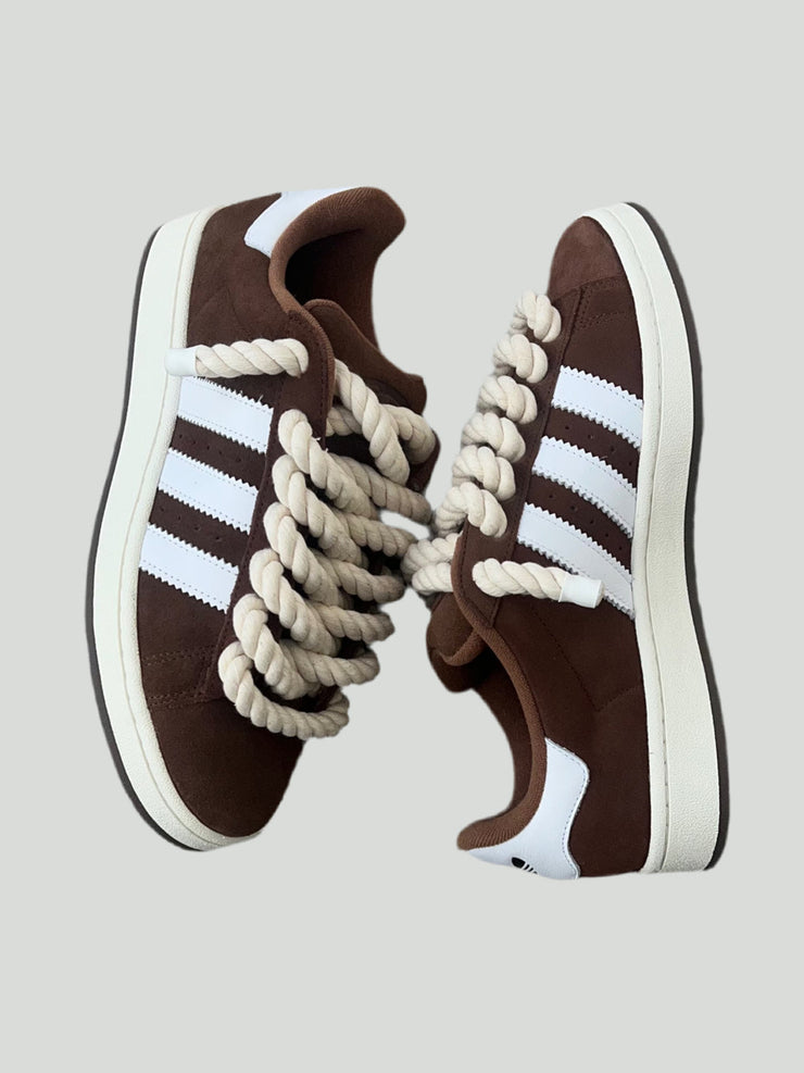 Brown ADIDAS CAMPUS X ROPE LACES