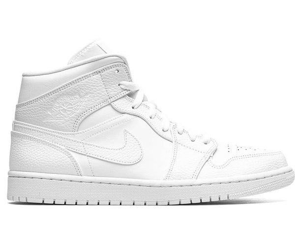 Nike Air Jordan 1 Mid "Triple White"