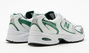 New Balance 530 White Silver Green