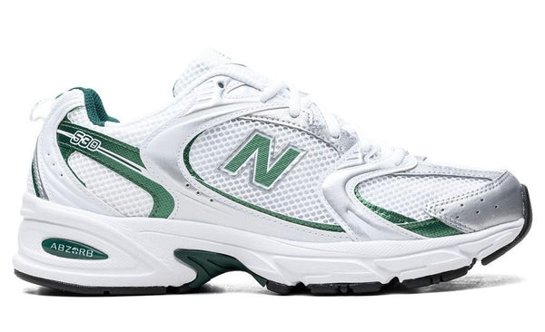 New Balance 530 White Silver Green