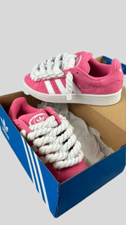 Pink ADIDAS CAMPUS X ROPE LACES