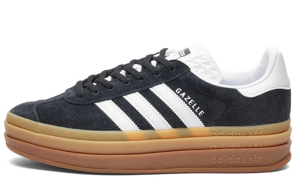 Adidas Gazelle Bold Core Black Cloud White Cloud White